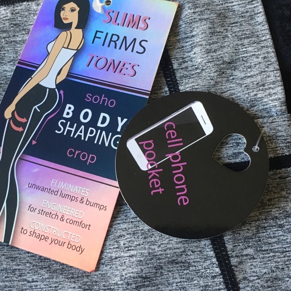 BOOTY/BODY FORM FITTING, BODY-SHAPING EXER BOTTOMS - Picture 2 of 8